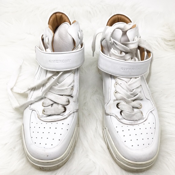 Givenchy Other - Givenchy White Tyson Mid Top Sneakers 44